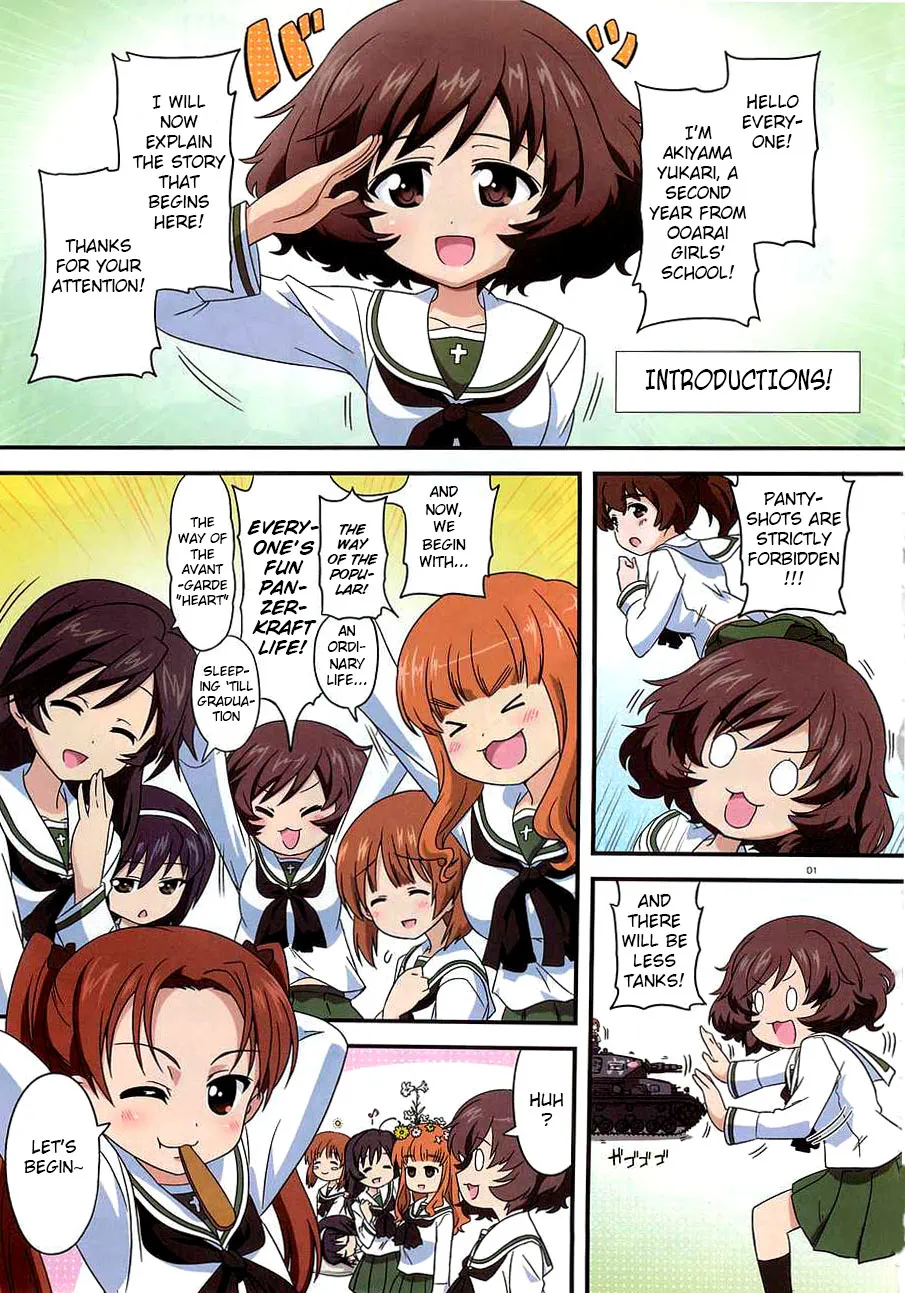 Dynasty Reader Girls Und Panzer Motto Love Love Sakusen Desu Ch01 4290